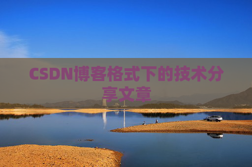 CSDN博客格式下的技术分享文章
